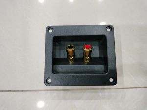 1 CÁI TRẠM LOA HẬU LOA 9CM*8CM VỀ ANH EM DIY HỆ THỐNG ÂM THANH TRANG TRÍ THÙNG LOA Ạ. TRẠM LÀM BẰNG NHỰA CHỐT MẠ VÀNG Ạ