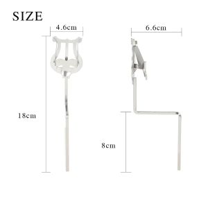 SLADE | SLADE Alto Saxophone Lyre Music Score Clip Portable Sax Marching Sheet Clamp Durable Bracket Woodwind Instrument Accessories