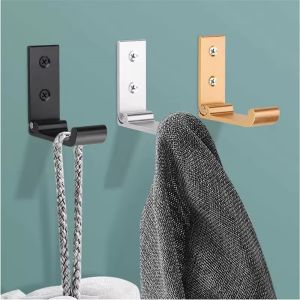 Folding Hook Wall-Mounted Foldable Hanging Hook Household Bathroom Kitchen Supplies Storage Multi-Function Towel Coat Hooks