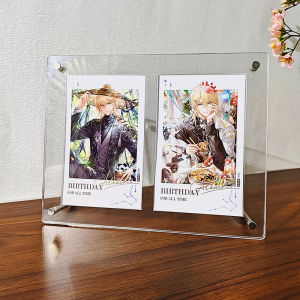 Acrylic Photo Frame Grid Display Storage Single Piece Wall Art Home Decor Simple Modern Style Various Shapes No Picture Included