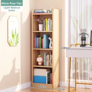 ZHENTAIYUAN | Simple Child Solid Wood Narrow Bookshelf