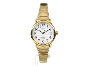Womens Timex Easy Reader Expansion Band Watch - Gold T2H351