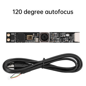 occkic | MX179 Bar-Shaped Camera Module 8MP Autofocus HD Camera 78/120-Degree Field of View Driver-Free with USB Cable Included