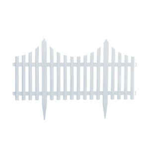 Suomi White Fence Yard Home Garden Decoration Strong Outdoor Fence Gardening Fitment