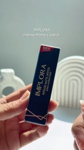 IMPLORA Intense Matte Lipstick Long Lasting Finish 35g