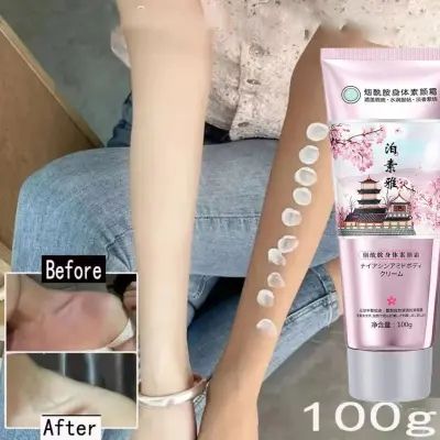 Whitening Body Cream Brightening Body Lotion Body Bleaching Body Cream Body Bleaching Whitening Pemutih Badan Permanen Pemutih Badan Dan Menghaluskan Kulit Eksfoliasi Aman Dan Efektif