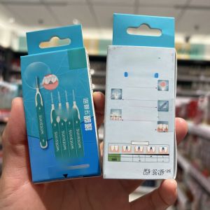 New Packaging Watsons Interdental Brush I Type L Type Tooth Gap Brush Dental Floss Brush Ultra Soft Bristles Adult Oral Care