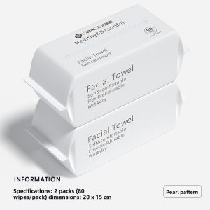 Disposable Thicker Facial Wipes for Men and Women