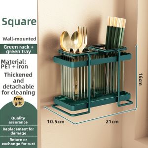 Luxury Bamboo Utensil Storage Box