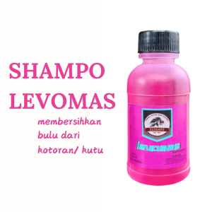 SHAMPO LEVOMAS ( ELEGANT ) - membersihkan bulu dari kotoran/ kutu