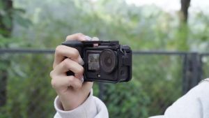 Tay Cầm Chụp Ảnh Flymile 6 Grip Dành Cho DJI Osmo Action Với Nút Chụp Tay Cầm Đường Phố Phụ Kiện Chụp Ảnh Vlog