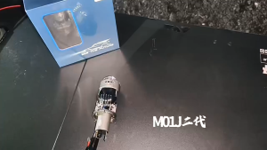 2PCS M01J automotive led headlight h4 through-hole 1:1 lens Automotive headlight ultra-bright high and low distance integrated modified headlight