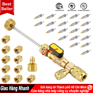 Dụng Cụ Tháo Lõi Van Máy Điều Hòa Xe Hơi Hai Kích Thước SAE 1 / 4inch 5 / 16inch HVAC R22 R410A B130