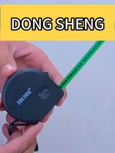 Meteran Pengukur Kelas Industri Presisi meteran tukang Tinggi Bahan Stainless Steel Tebal Tahan Air 5/7.5/10 meter alat ukur dengan pengunc/meteran bangunan 10 meter canggih 5 meter import terbaik