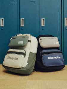 Champion | Fashionable Couples Backpack Large Capacity 15.6 inch Laptop High School
