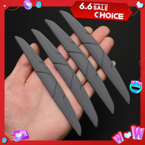Silicone Car Side Protection Guards Rear View Mirror Cover Car Door Edge Anti-collision Protector Bar Stickers Protection Strip