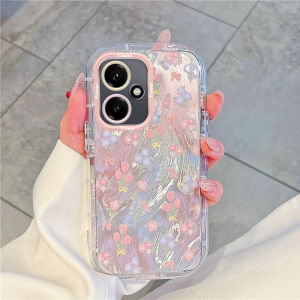 Full Cover Honor Series Phone Case Tulip Ultra Thin Silicone Protective Shell Female Style Fresh And Cute Design Anti-Fall