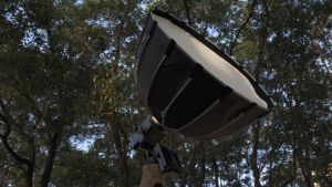 AMBITFUL EF100 Continuous Light LED Video Light COB 100W CRI 95+ TLCI 95+ 5600K Bowens Mount Built-in APP Adjust Brightness With Carry Bag