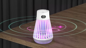 RICHMENT Mosquito Removal Light Bug Zapper Electronic Mosquito Removal Fly Zapper Mosquito Trap for Home Patio Courtyard Camping