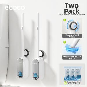 ecoco | Disposable Suction Cup No Dead Angle Toilet Brush