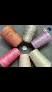Yarn - Sợi Cotton Silk Bling Bling | Sợi chập - Cỡ sợi 0.6mm - 0.8mm | Sợi đan móc mùa hè | Terri Store