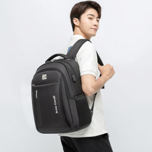 Backpack Mens Computer Backpack Large Capacity Travel High School Junior High School Student Schoolbag Bag Laptop Waterproof