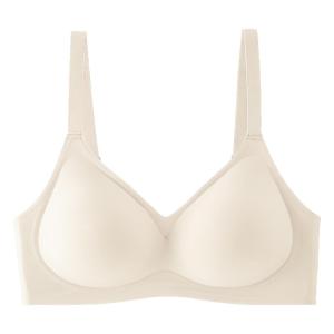 miiow | Soft Support Sports Bra Womens No Steel Ring Thin Cup Gathered Underwear Jelly Strip Seamless Wireless 