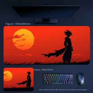 Bandai | New Boys Office Multi-size Optional Leather Mouse Pad Animation Dragon Ball Leather Mouse Pad Boys Non-slip Decorative Table Mat