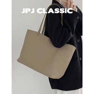 jpj | JPJClassic Top Layer Cowhide Tote Bag Large Capacity Commuter Bag Casual Mommy Bag Leisure Big Bag Lazy Style Fashion Trend