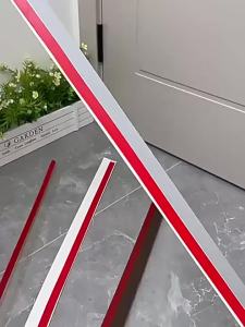 2026 NEW Strong Adhesive PVC Door Bottom Weather Seal Strip Self Stick Soundproof Door Stopper Blocker For Window Glass Door