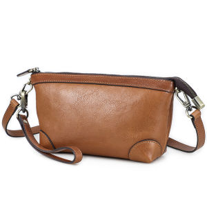 CONTACTS Genuine Leather Crossbody Bag Women Family Other Luxury Fashion Sling Shoulder Bags Travel Walk Clutch Bags