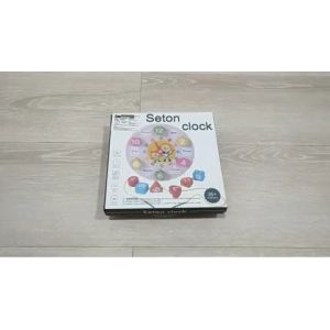 Mainan Edukasi Jam Kayu Puzzle Geometry Bentuk Shape Meronce - Mainan Anak