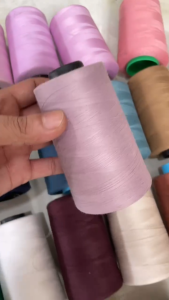 Chỉ May 40/2 5000m Cuộn Sợi Bền Màu Đẹp Cho Áo Quần Chăn Mền Đồ handmade Chimaymac Chimaycongnghiep