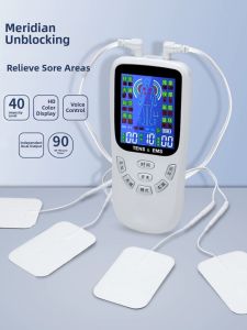 Portable Acupuncture Electrotherapy Device Multi-Functional Home Care Neck Lumbar Massage Therapeutic Device Pulse Meridian Unblocking