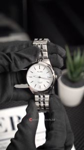 Jam Tangan Pria Alba Prestige AS9S17X1 Silver white Dial Stainless Steel Strap