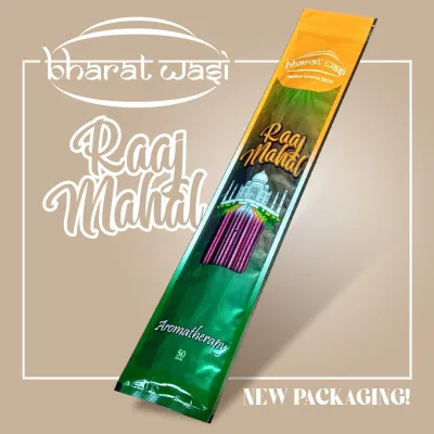 1 Bungkus Dupa India Raaj Mahal (Maharaja) Bharat Wasi 50 Batang