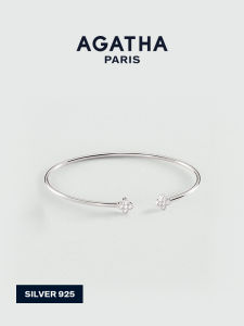 AGATHA | Lucky French Elegance Dopamine Joy Silver Bracelet