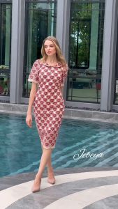 Jebeya Kalah Dress Red (หัวใจสีแดง)