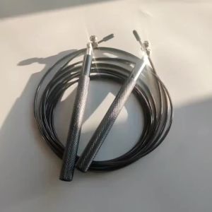360 Degree Ball Bearing Speed Jump Rope Adjustable Steel Wire Skipping Anti-Slip Handle Fitness Training Rope for Cardio Workout