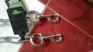 Heavy Duty Dog chain with extra Big Hook