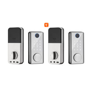 Fingerprint Lock Anti-theft Smart Home Door Lock APP Bluetooth-compatible with Key Easy Installation
