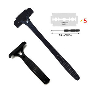 New Men Back Shaver Hair Body Shaver Safety Long Handle Foldable Trimmer Body Leg Long Handle Removal Shaving Razor Tool