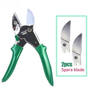 LAOA | LAOA 8In Pruning Shears SK5 Steel Blade Anti-Rust Garden Scissors 15-20mm Cut Capacity Comfort Grip Hand Pruner with Safety Lock
