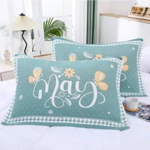 Khăn Trải Giường Bằng Vải Cotton Dày Thấm Hút Mồ Hôi Cặp Đôi 52*78 Dùng Cho Phòng Ký Túc Xá Sinh Viên Và Gia Đình