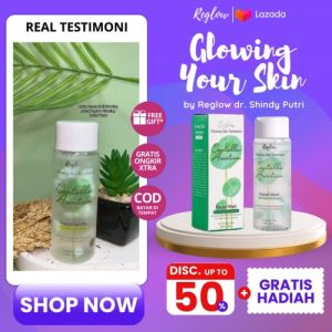 Reglow Facial Wash dr Shindy Ori Skincare Sabun Pembersih Wajah Mencerahkan Kulit Kusam