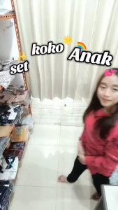 AliMaMa - SET KOKO ANAK 6-10 TAHUN - Pakaian Baju Celana Setelan Peci Kokoh Kurta Kids Junior Medan