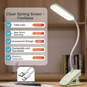Philips | Clamp LED Rechargeable Eye-Protecting Desk Lamp