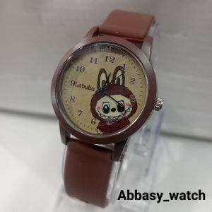 Abbasy-watch Virall Jam Tangan Labubu Terbaru bulat Anak remaja