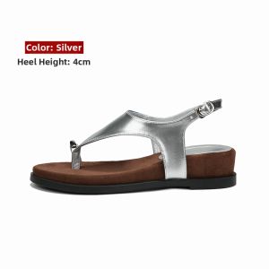 MIFEI | French Style Niche Design Sandals Wedge Heel Big Size