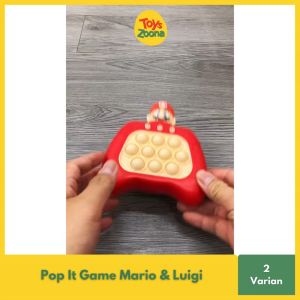 ToysZoona Pop It Fidget Toy Mario dan Luigi